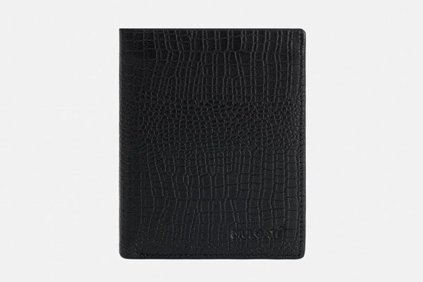 Ví da nam Mulgati Wallet - VD3341 Đen đứng