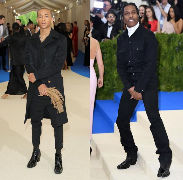 Các ngôi sao lớn đi giày tây mũi vuông để thể hiện phong cách của riêng mình