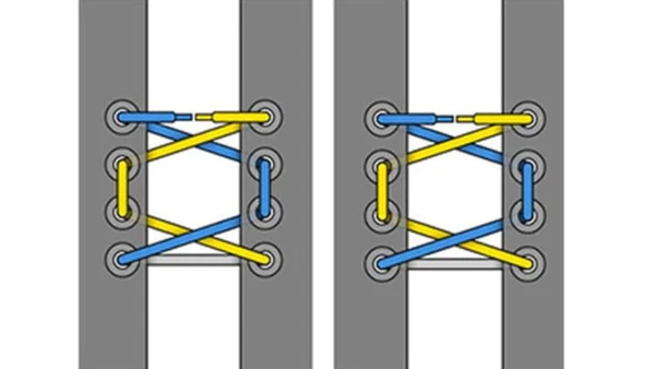 cách buộc dây giày thể thao nam đẹp