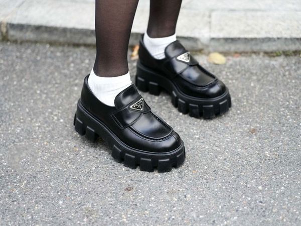 Chunky Lug Sole Loafer
