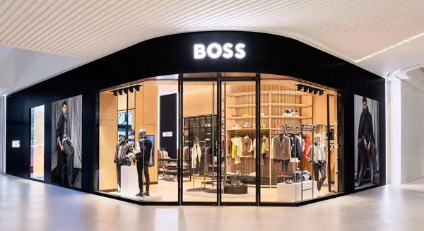 Cửa hàng giày Oxford nam Hà Nội của Hugo Boss phân phối bởi Tamson