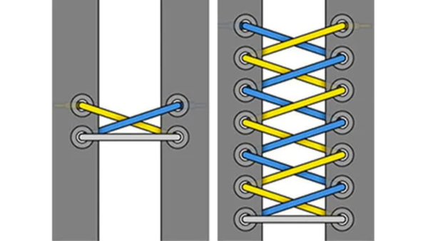 cách buộc dây giày thể thao nam đẹp