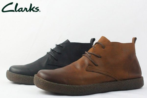 Giày boot da nam Clarks