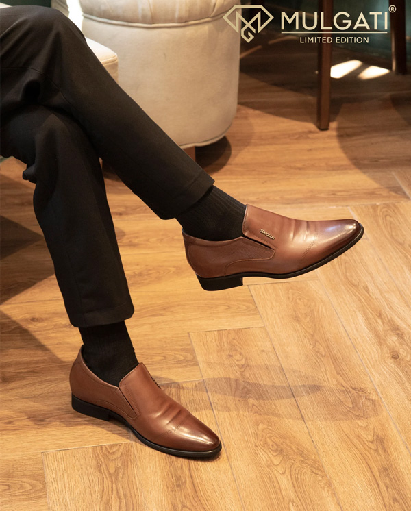 Giày cao cho nam lùn Leather NG230-72