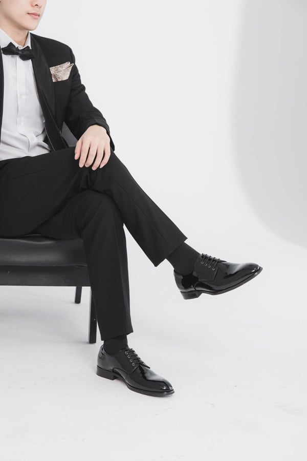 Giày cưới nam Mulgati Plain Derby 5492A