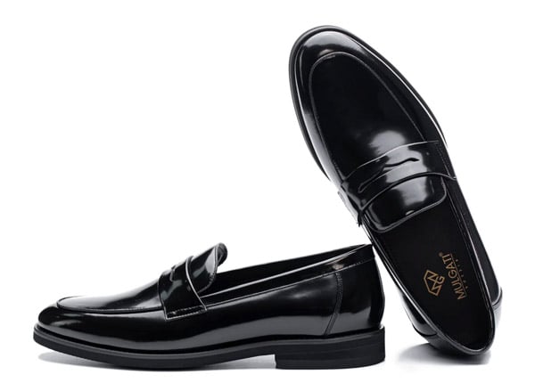 Giày da nam bóng Penny Loafer SP22356A