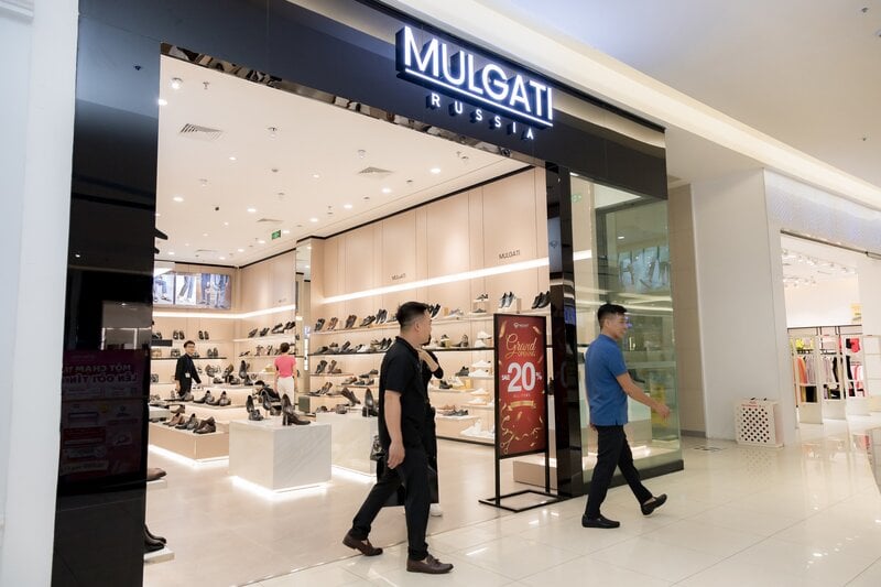 Showroom của Mulgati tại các trung tâm thương mại lớn