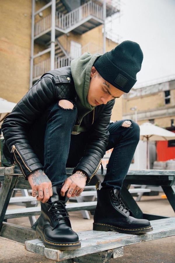 Giày Dr. Martens với phong cách cực ngầu và cá tính