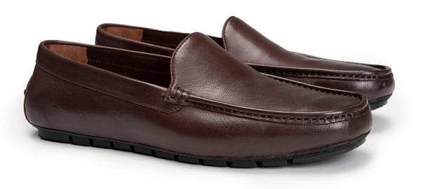Giày lười đế bằng Mulgati Moccasin M27AB