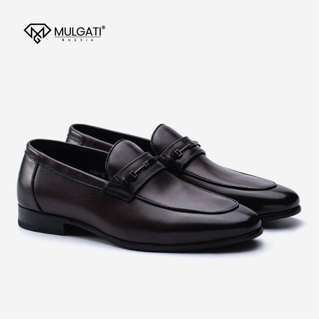 Giày lười nam Mulgati Horsebit Loafer - 1026A-1