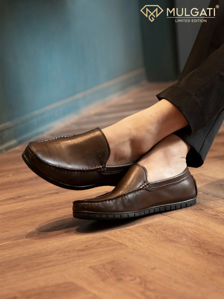 giày lười nam đế cao su