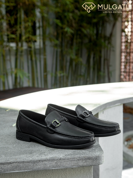 giày lười nam màu đen