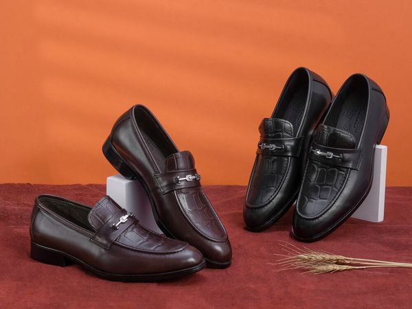 giày lười nam Mulgati Horsebit Loafer ND466