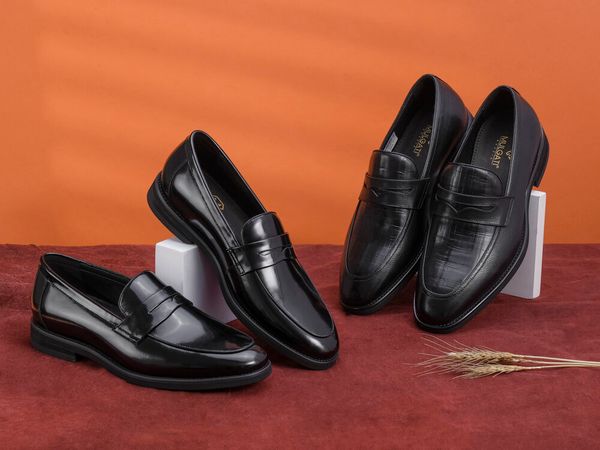 giày lười nam Mulgati Penny Loafer SP8A51D12-3