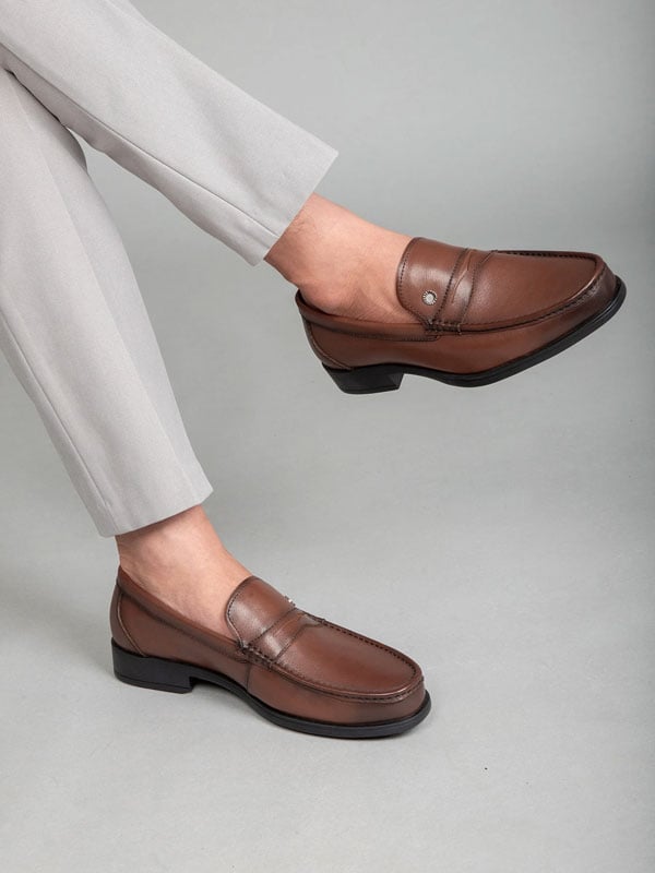 Giày lười nam trẻ trung Mulgati Penny Loafer - A22098