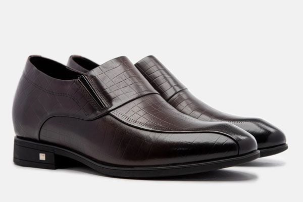 Giày đế cao nam Basic Loafer NGW018
