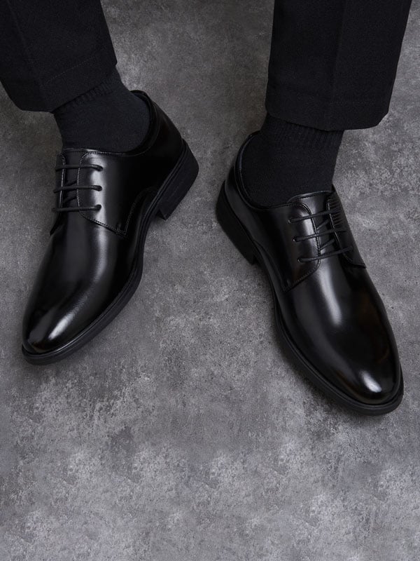 Giày da bóng nam Brogue Derby NW810960 sang trọng