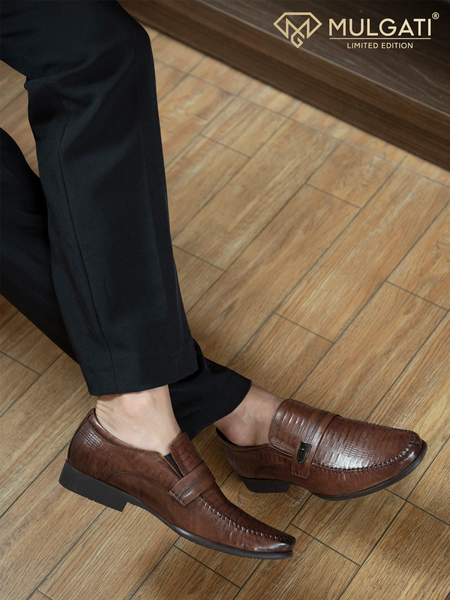 giày tây nam da bò