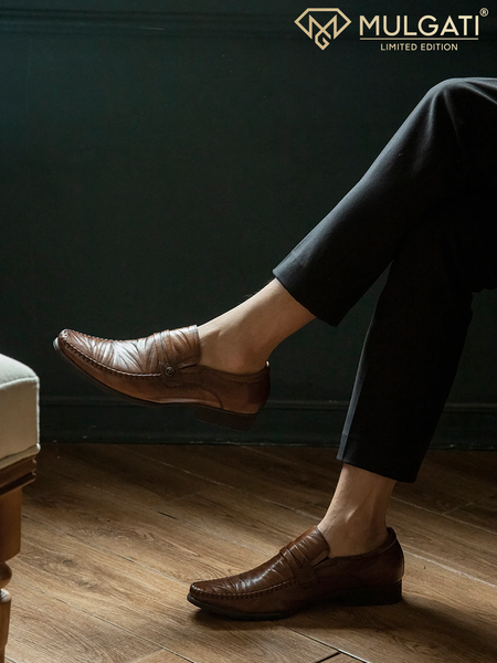 giày tây nam da bò