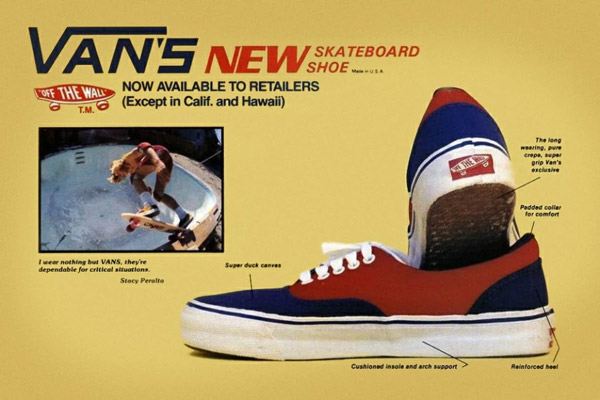 Giày thể thao Vans dành cho dân trượt ván