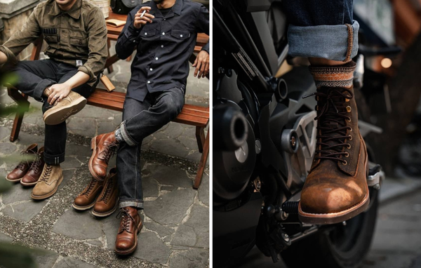 Cách phối đồ boot nam da trơn trong thời trang