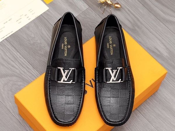 Giày lười nam thương hiệu LV (Louis Vuitton)