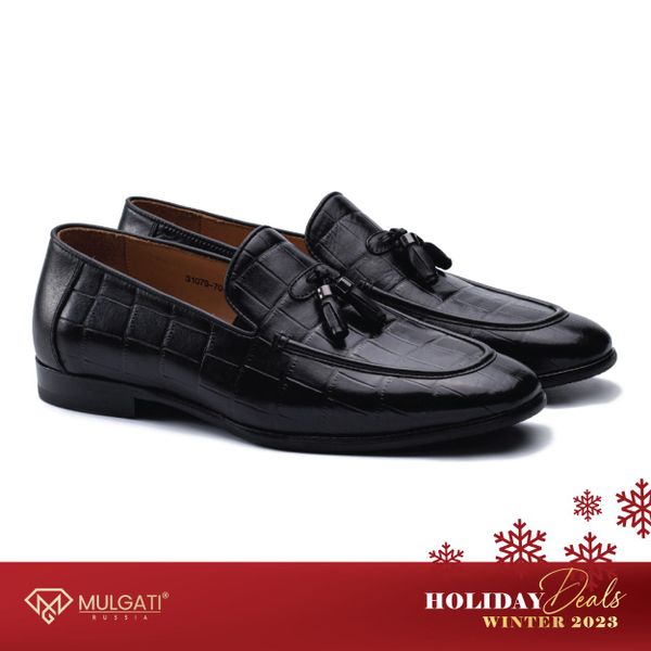 giày lười nam Mulgati Tasseled Loafer- 31079-70