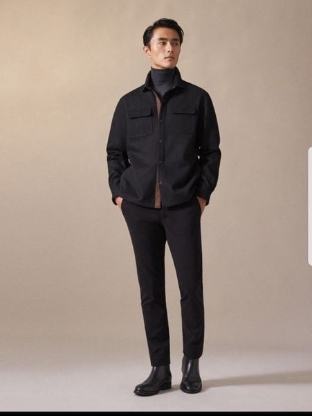 phối giày với quần baggy nam
