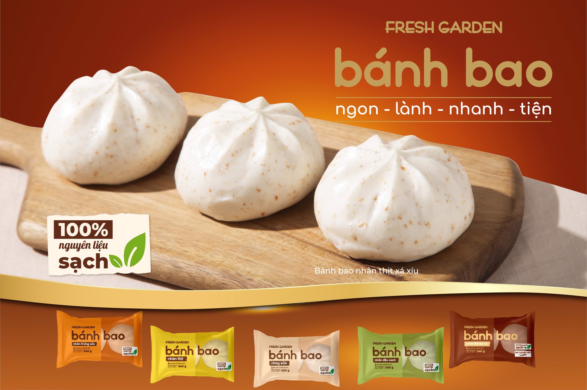 Bộ sưu tập bánh bao ngon - lành - nhanh - tiện