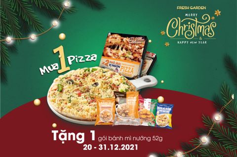 Tiệc chill đỉnh – Mừng Giáng sinh cùng ưu đãi mua 1 tặng 1 từ Fresh Garden