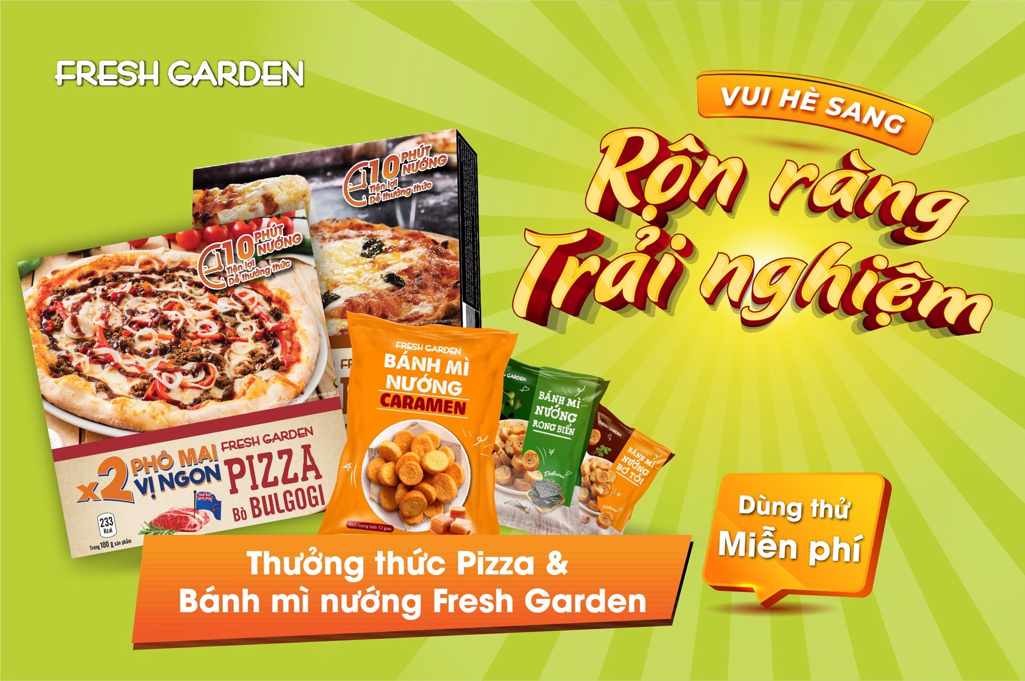 Vui hè sang - Rộn ràng trải nghiệm cùng Fresh Garden