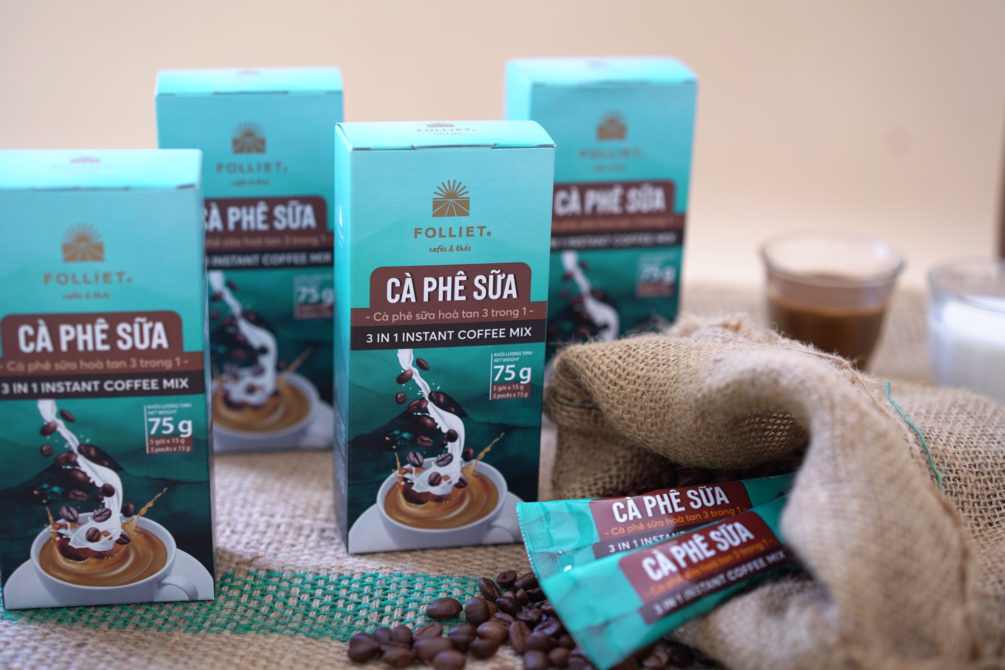 FOLLIET – NEW INSTANT COFFEE PRODUCTS!