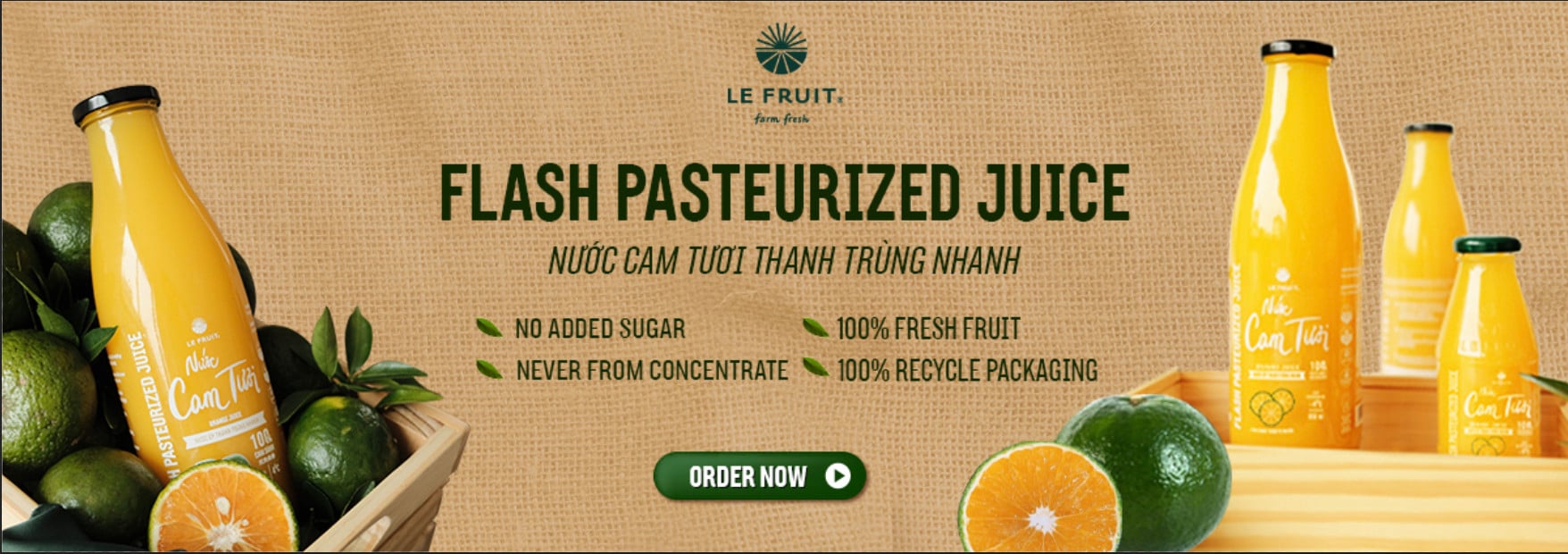 CAM TƯƠI THANH TRÙNG NHANH, RÓT LẠNH