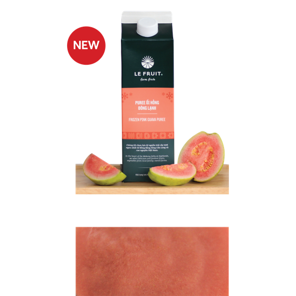 Puree Ổi Hồng Đông Lạnh Le Fruit