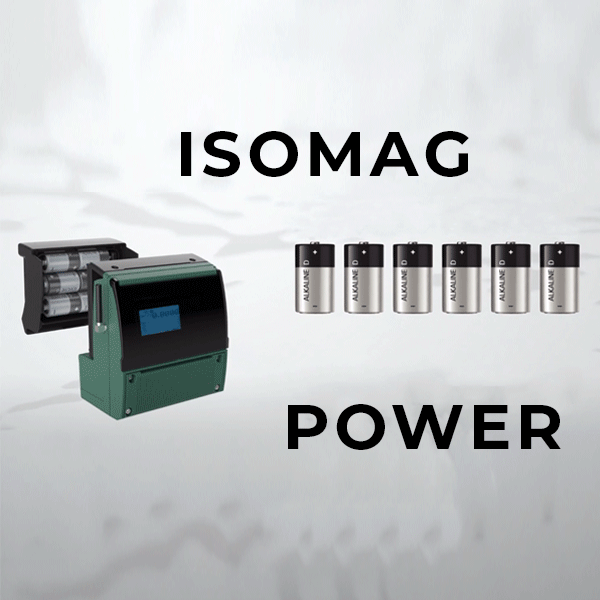 Đồng hồ điện từ sử dụng pin thế hệ mới - Isomag