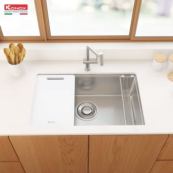 Chậu Rửa Bát 1 Hố Konox Tari 7648SM