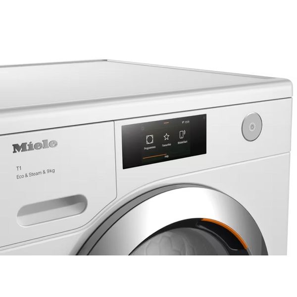 Máy Sấy Bơm Nhiệt Miele TCR780WP Eco&Steam 9kg Xuất Xứ Đức