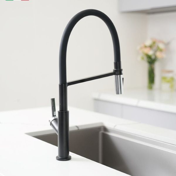 Vòi Rửa Bát Konox Tema Black
