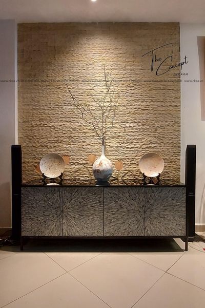 Tủ Cabinet Khảm Trai