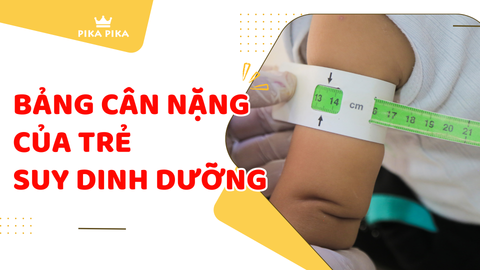 Bảng Cân Nặng Của Trẻ Suy Dinh Dưỡng