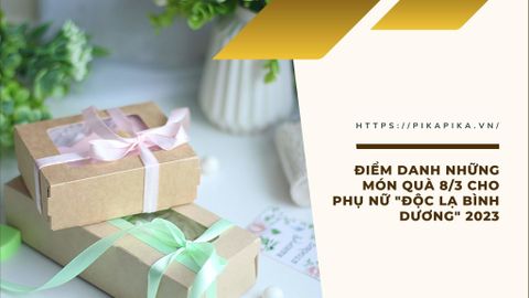TOP gợi ý quà 8/3 cho phụ nữ 