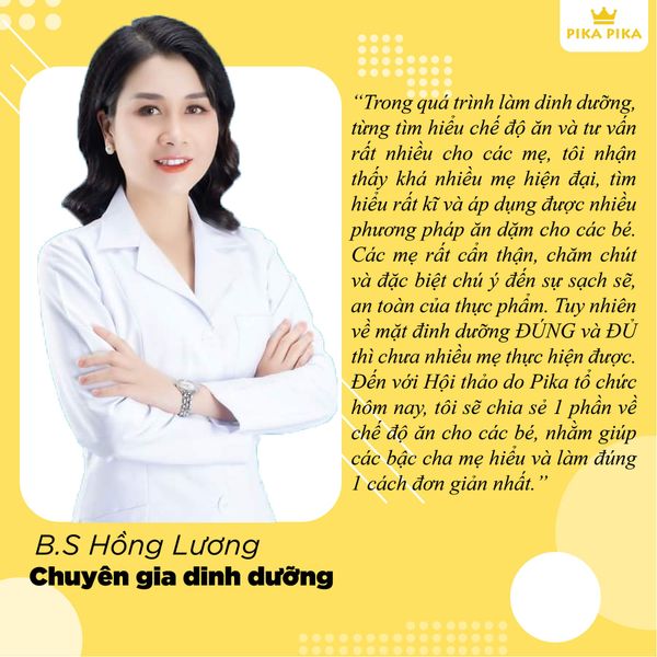 chuyên gia dinh dưỡng pika pika