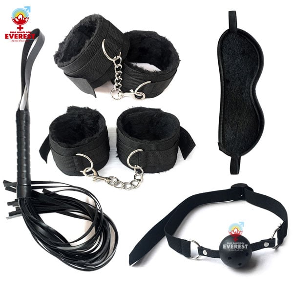 Bộ dụng cụ đồ chơi bạo dâm BDSM 5 món giá rẻ