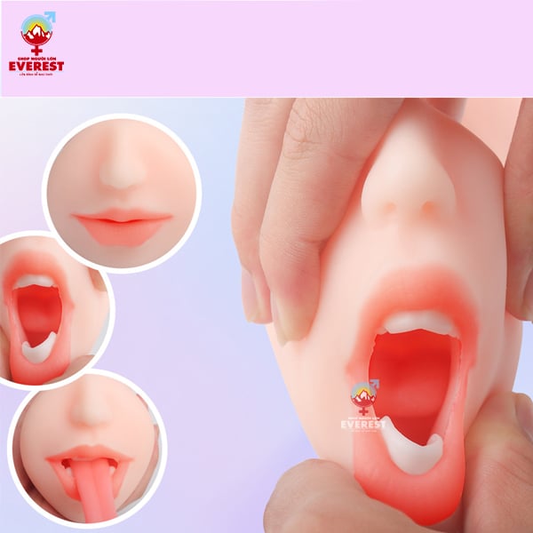 búp bê cầm tay mini giá rẻ 2 đầu miệng và âm đạo