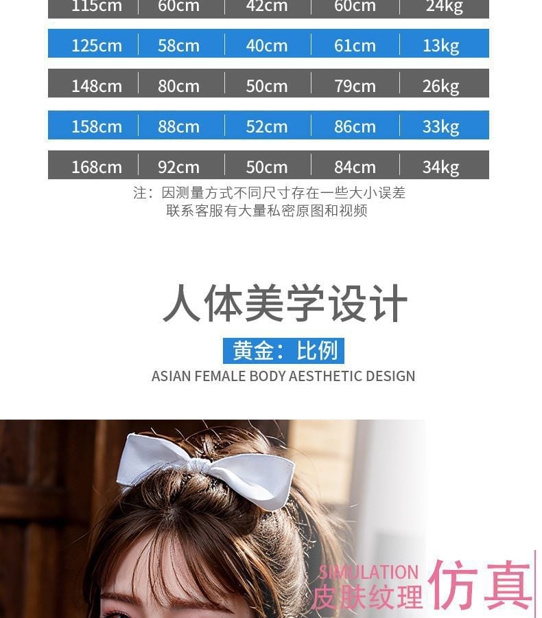 Búp bê tình dục 1:1 full silicon toàn thân người lớn 38 triệu 11