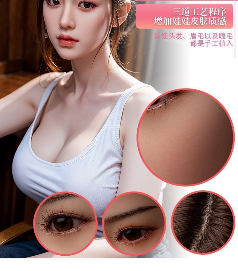 Búp bê tình dục 1:1 full silicon toàn thân người lớn 38 triệu 12