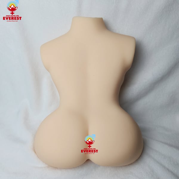 Búp bê tình dục bán thân mini cầm tay dáng ngồi kèm phụ kiện