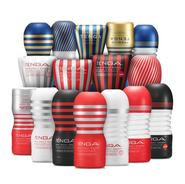Các sản phẩm của Tenga rất đa dạng về hình dáng và chất liệu