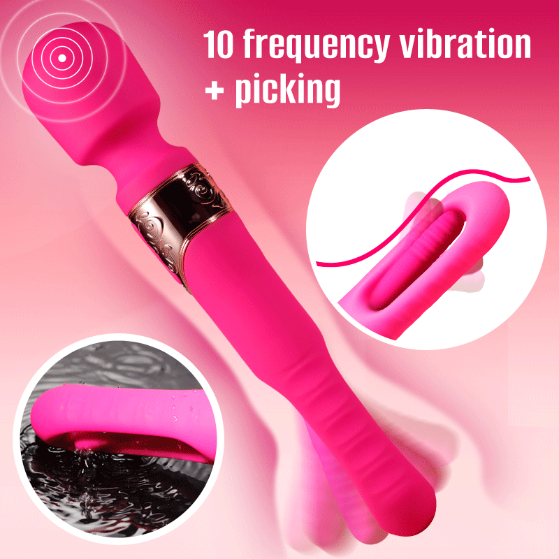 Chày rung Ellie 2 đầu kèm lưỡi rung 10 tần số cực mạnh cao cấp