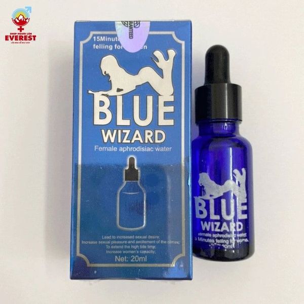 Chỉ 2-3 giọt Blue Wizard cho bạn cảm giác tình dục mãnh liệt nhất